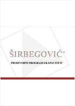 Širbegović Inženjering - Proizvodni program i kapaciteti
