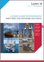 Layher - Shipyards and offshore solutions