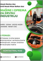 WOOD-MARKOV - Mašine i oprema za drvnu industriju