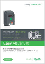 Schneider Electric - Easy Altivar 310, Frekventni regulatori