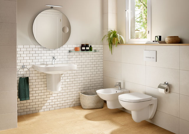 DEBBA - Kolekcija sa širokim rasponom rešenja koja je, u kombinaciji sa svojim jednostavnim i aktuelnim dizajnom, prilagodljiva svakom kupatilskom prostoru.