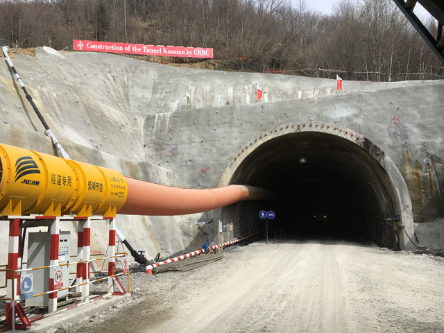Tunel Kosman - Autoput Podgorica-Kolašin, Crna Gora