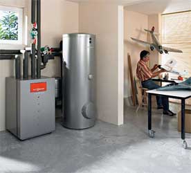 Tihi pogonski rad zemne toplotne pumpe omogućuje uživanje u razonodi u prostorijama podruma.