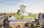 Solarni gradski blok sa „živim“ krovovima i urbanim farmama