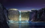 Počela izgradnja pećinskog hotela u napuštenom kineskom kamenolomu