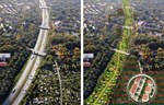 Hamburg planira da izgradi javne zelene površine na vrhu bučnog autoputa