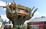 Ludački restoran na drvetu u Japanu