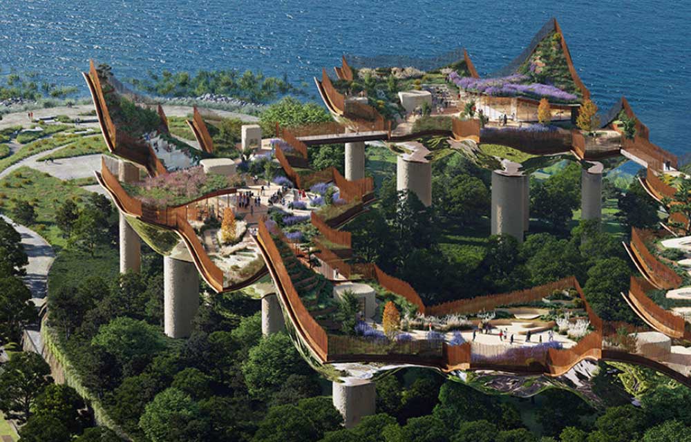 Transformacija ostrva Nodeul: Heatherwick Studio stvara jedinstveni javni park u Seulu
