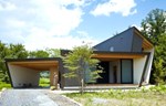 Energetski efikasna Jacugatake vila se otvara kao origami lepeza u Japanu