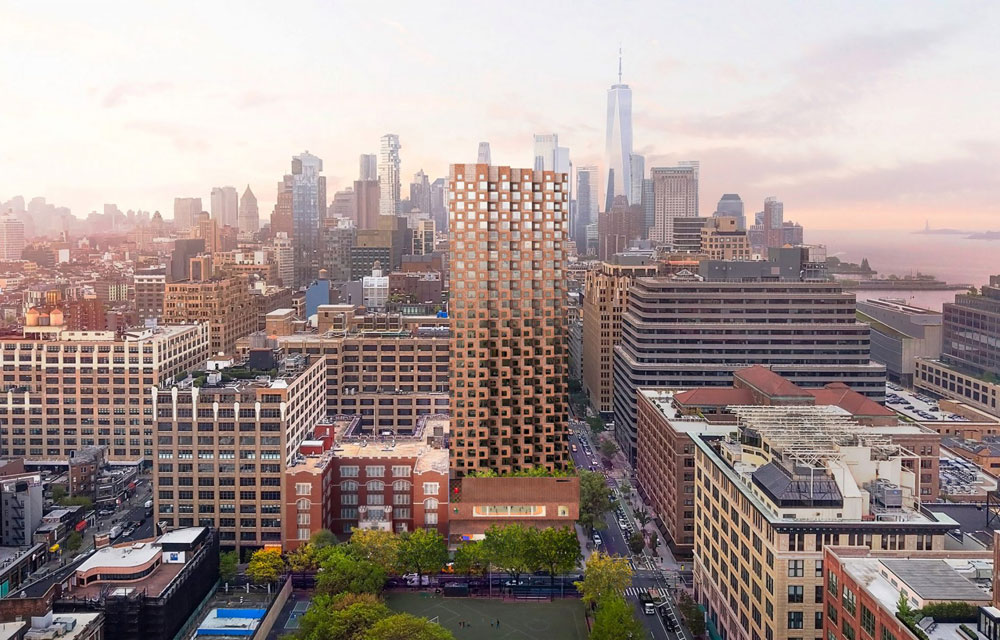 Hudson Mosaic: Prvi njujorški neboder koji spaja pristupačno stanovanje i rekreativni centar