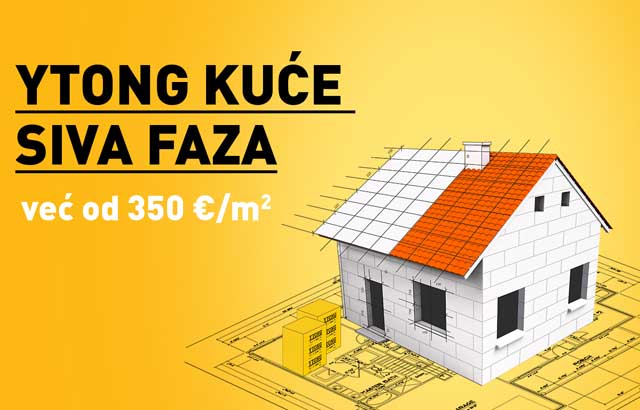 Siva faza – Izgradnja kuće već od 350 evra po kvadratu!