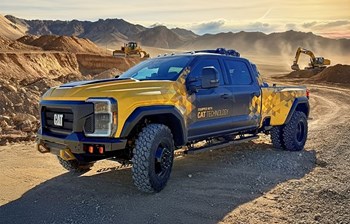 Caterpillar predstavio prvi pikap: Koncept vozila za upravljanje gradilištima
