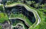 Vertikalna bašta luksuznog hotela u Singapuru