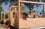 Kuće od drvenih opeka koje možete sami sastaviti za nekoliko dana
