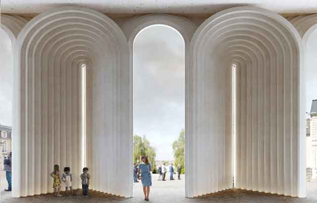 Rekonstrukcija ulaza katedrale iz 12. veka