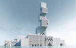 Jedinstveni neboder nalik naslaganim kockama u Kini