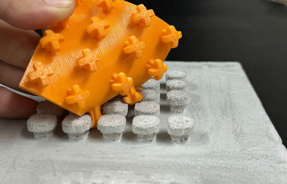 ReCon sistem: Povezivanje građevinskih elemenata po uzoru na čičak traku