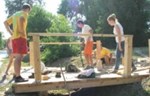 Novi Sad: Studenti arhitekture sami napravili most