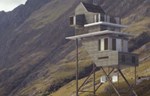 Kuća Fantazija smeštena na štulama u škotskoj visoravni