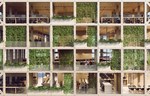 Pikselozovana fasada koja kombinuje ljubav prema prirodi i poslovni prostor