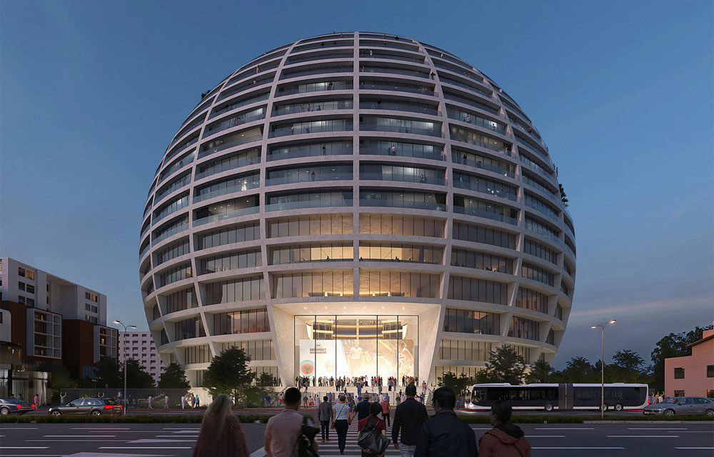 Grand Ballroom u Tirani: Spektakularna vizija studija MVRDV