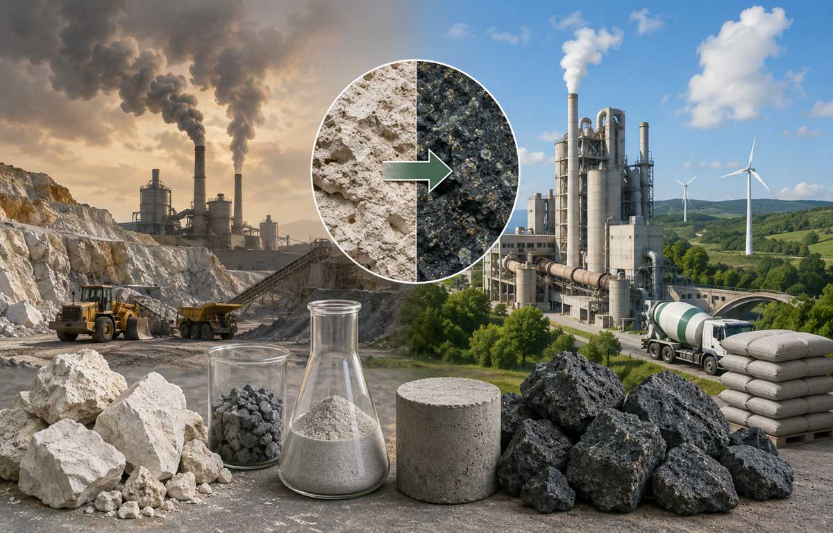 Bazalt umesto krečnjaka: Nova tehnologija proizvodnje cementa smanjuje emisije CO2 za više od 80%