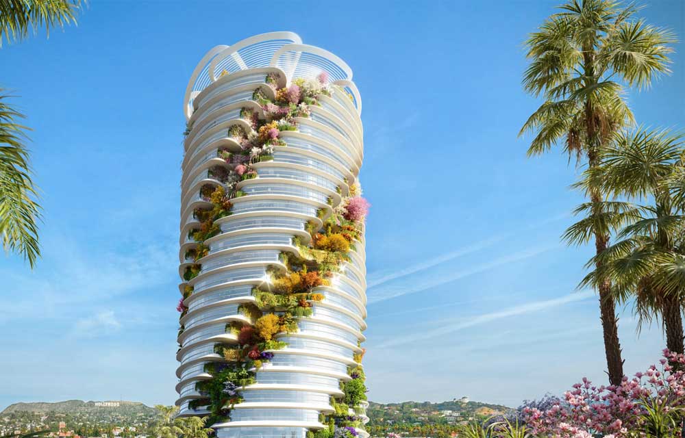 Novi simbol Holivuda: Spiralna kula bogata zelenilom postaje dom kreativaca