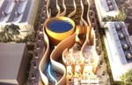 Foster predstavio projekat masivnog paviljona UAE u obliku peščane dine za milanski Expo 2015