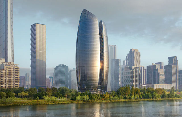 Zaha Hadid Architects projektovao tri fascinantna povezana nebodera