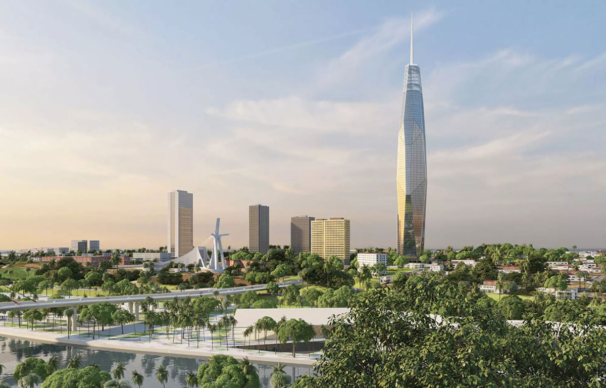 Posle više od 50 godina planiranja Tower F postaje najviša zgrada Afrike