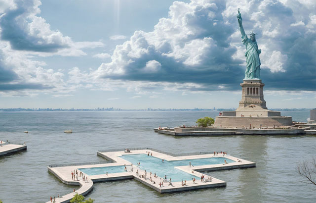 Njujork testira plutajući bazen koji filtrira vodu