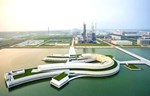 Alvaro Siza završio plutajuće hemijsko postrojenje sa zelenim krovom u Kini