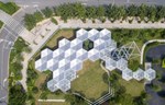 Modularni paviljon heksagonalnog oblika
