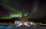 Titanijumska katedrala polarne svetlosti u Artičkom krugu