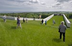 Zeleni krov muzeja u Danskoj predstavlja idealno mesto za piknike i sankanje