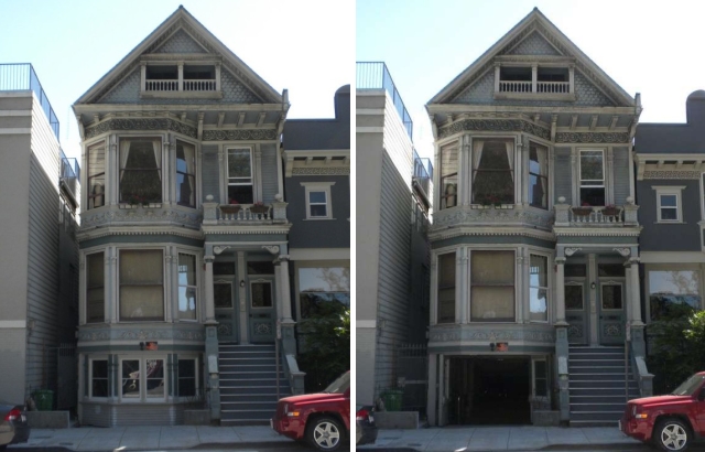 Klasična fasada u viktorijanskom stilu krije parking garažu u San Francisku (video)