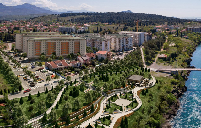 Projekat „City kej“ spušta Podgoricu na reku
