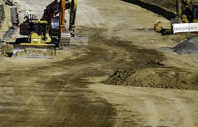 Čvrsta podloga od žute zemlje