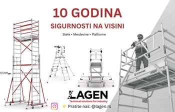 LAGEN - deset godina prisustva na tržištu i kontinuiranog unapređenja usluga