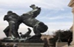 Obnova skulptura "Konji vrani"