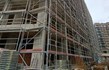 Unimast na projektu Novella: Skela prilagođena ugradnji staklene fasade