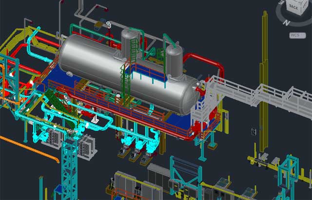 GEOURB Group uradio 3D terestičko lasersko skeniranje dela postrojenja Toplane Novi Beograd