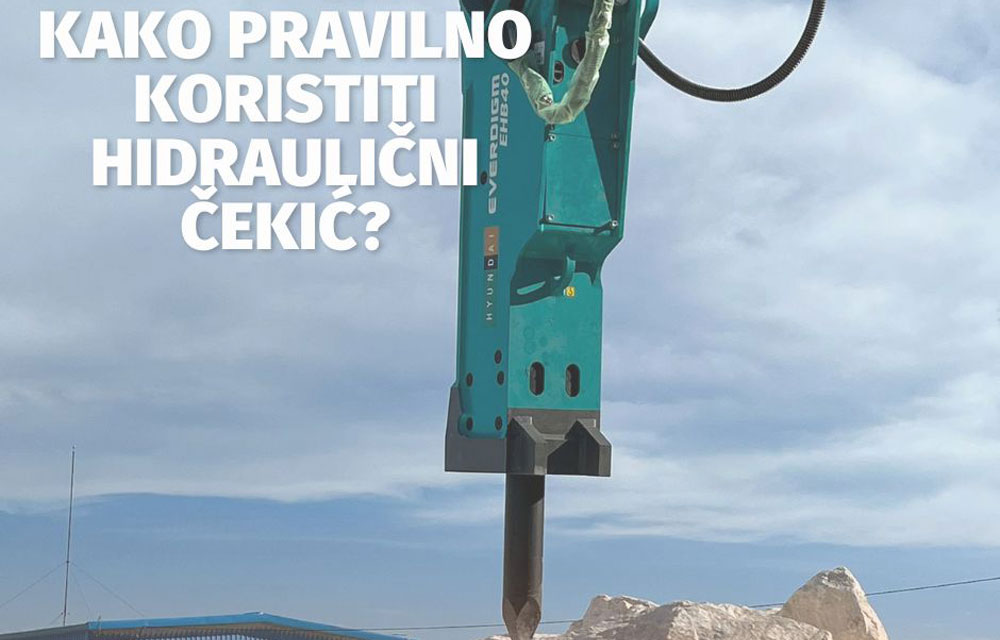 4 najčešće greške koje uništavaju hidraulični čekić
