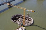 Dizalice kompanije KIGO na rekonstrukciji  Žeželjevog mosta
