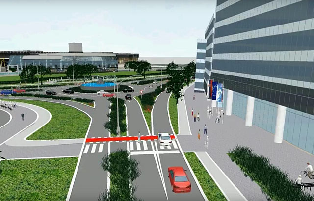 Za projekat kružnog toka sa fontanom u Novom Sadu skoro četiri miliona dinara