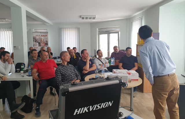 Održana Hikvision obuka u firmi AMS electronic