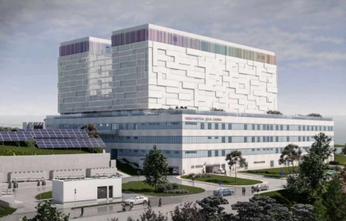 Tiršova 2 menja projekat: Gasni energo blok i viša zgrada klinike