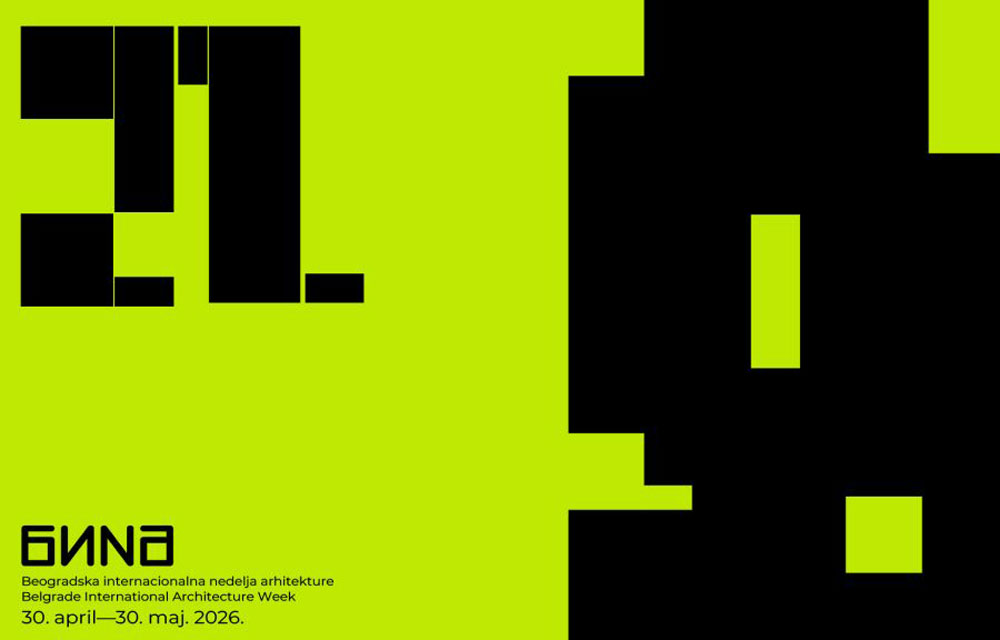 21. Beogradska internacionalna nedelja arhitekture od 30. aprila do 30. maja