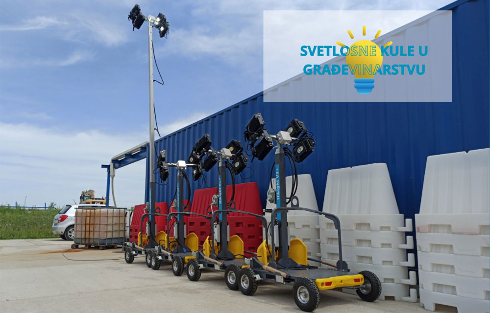 Zašto su svetlosne kule ključne za gradilišta?